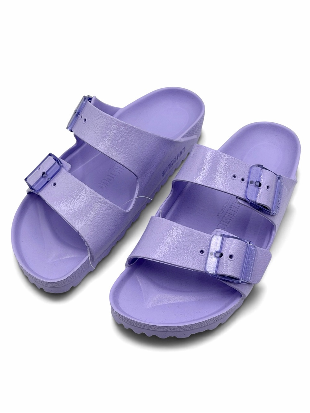 Birkenstock Arizona Stealth Buckle EVA Slide Sandals - Size 38 EU - Picture 2 of 16